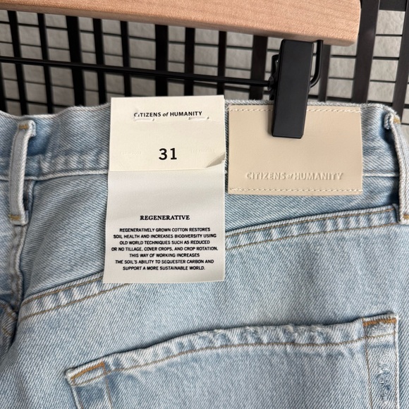 Citizens of Humanity Ayla Raw Hem Crop Jeans freshwater - Picture 7 of 10
